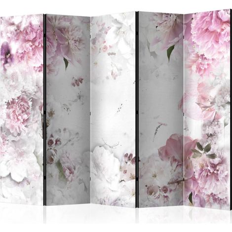 Paravent 5 Volets "Dancing Peonies" 172x225cm (1/2)