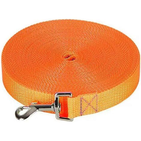 Laisse pour animaux - Orange - 3 m (10 pieds) 2 cm