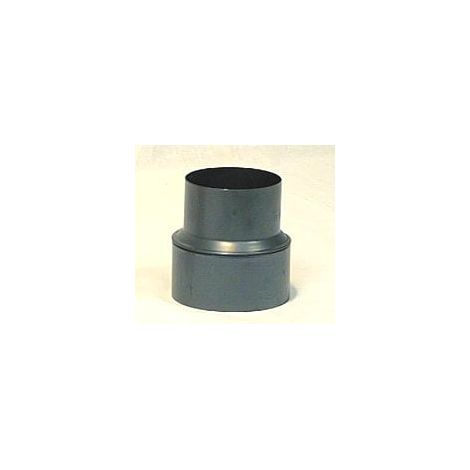 FireFix Reduzierstück Ø 130 - 120 mm gebläut Ofenrohr Reduzierung Rauchrohr