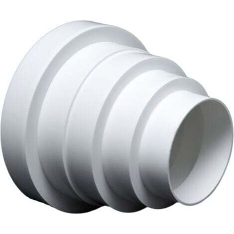 Réduction ronde universelle pour systèmes de ventilation de diamètres de 80 à 150 mm - Conduit RDRC (1/4)