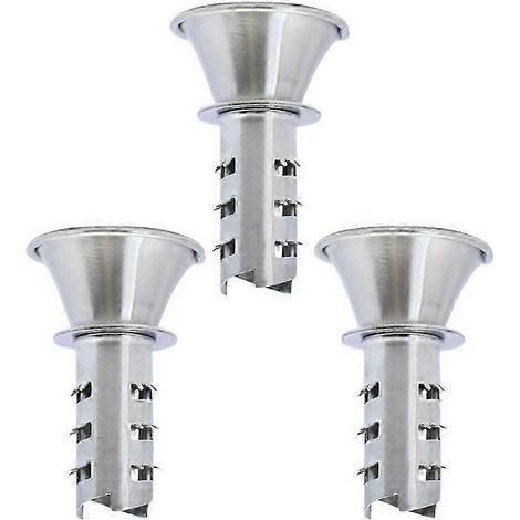 (3 pièces) Mini presse-fruits manuel en acier inoxydable 304