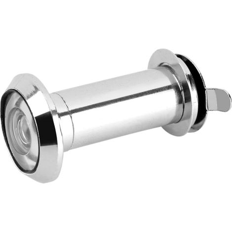 Viseur De Porte - 220 Degres - Alliage De Zinc - Couverture De Confidentialite Renforcee - Pour Epaisseur De Porte 35 A 55 Mm - 1 Unite (1/5)