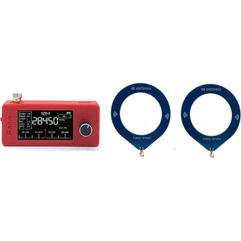 Récepteur Radio Compact SI4732 Pleine Bande 10 KHz-180 MHz, Radio de Poche LSB USB, AM, FM, pour une écoute Nomade. (1/2)