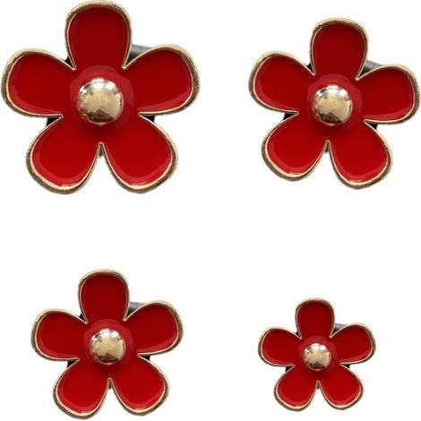 Air Vent Clips, Flower Design, Alloy, Fragrance Diffuser, Car Interior Decoration (1/5)