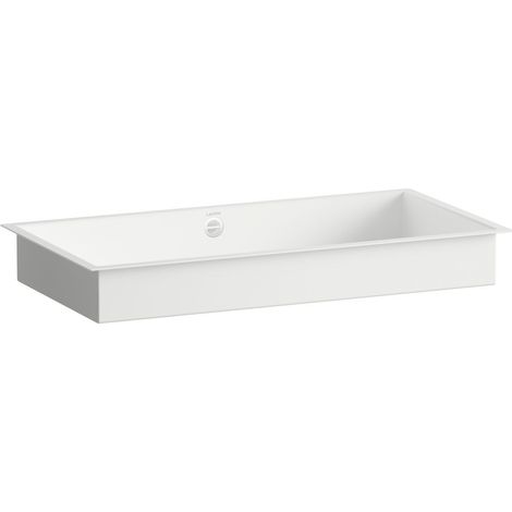 LAUFEN METAPHOR lavabo empotrado desde abajo, rectangular, sin (1/2)