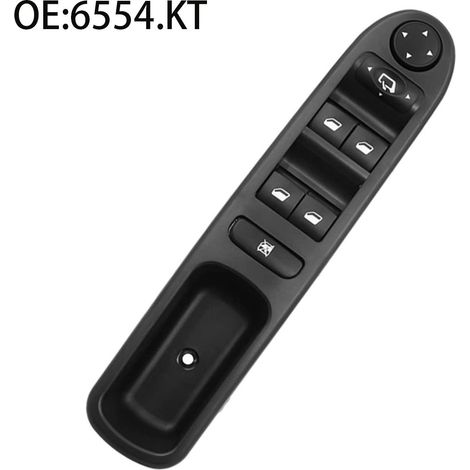Geeignet für Peugeot 307CC Autoteile, elektrischer Fensterheber-Steuerschalter 6554.KT (März 2003 - 2008). (1/4)
