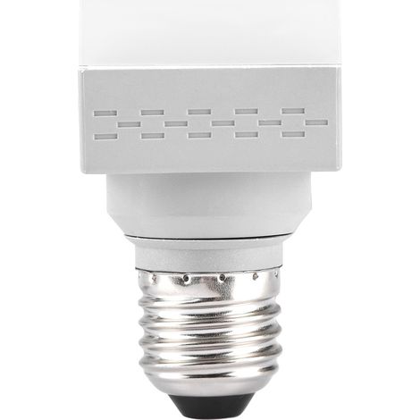 Ampoule LED carrée standard culot E27, économie d'énergie, lumière du jour, blanc froid (5W) (1/5)