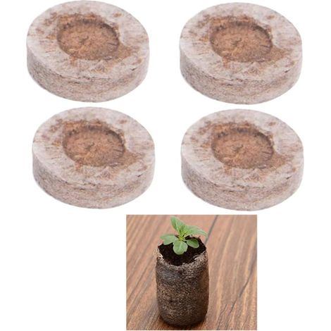 Stück 3cm Torfpellets for Pflanzenanzucht Komprimierte
