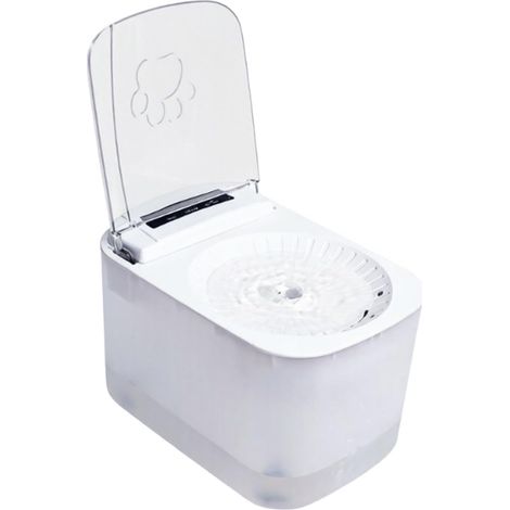 Automatischer Trinkbrunnen für Katzen – 3 Liter Trinkbrunnen für Haustiere mit automatischer Sensoröffnung des Deckels, für Zuhause, Küche, Wohnzimmer usw. (1/5)