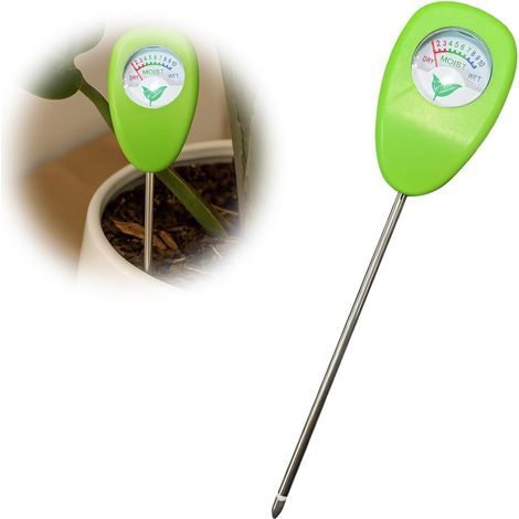 Testeur Humidité Plante, Capteur Humidité Sol, Humidimètre De Sol Hydromètre, Testeur Humidité, Plantes À Gazon Intérieur Et Extérieur (Aucune Batterie Nécessaire) (1/5)