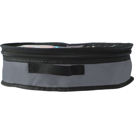 Sac de rangement transparent pour couronne de Noël, contenant portable pour décorations de fêtes et guirlandes (1/5)