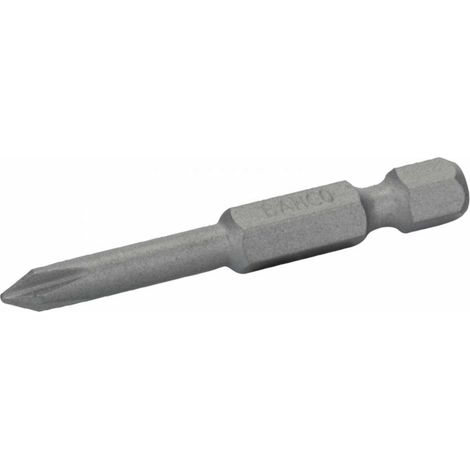 Bahco 1/4 Standard Schraubendreher Bits für PH2-Phillips-Schrauben 50 mm - 5 Stk./Kunststoffbox (1/4)