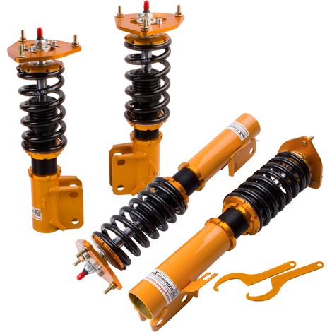 24 einstellbare Dämpfer Gewindefahrwerke Für Subaru Impreza WRX GC GC8 GC6 GFC24-fach einstellbarer Dmpfer Gewindefahrwerk Für Subaru Impreza WRX GC8 92-00 (1/4)