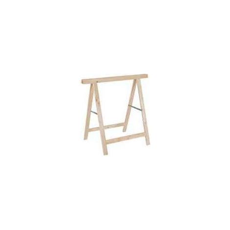 Cavalletto pieghevole in faggio 75 x 40 x 80 h cm