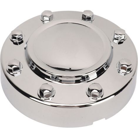 Enjoliveur de roue avant 68081010AA, cache-moyeux chromé anti-poussière compatible 3500 DUALLY 2011-2018 (1/5)
