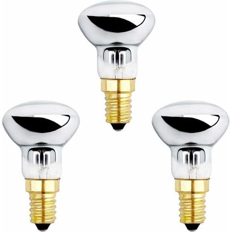 Lampadina E14 R39 da 25W per lampada lava, dimmerabile, luce bianca calda 2600K, 250LM, lampadine a riflettore con attacco piccolo per lampade a bolle riscaldanti, lampade a razzo, lampade glitterate, (1/4)