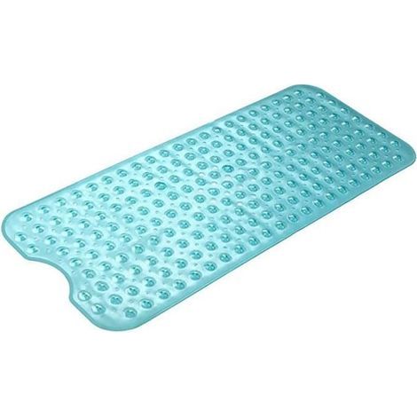 (Transparent Grün) Badematte, rutschfeste Badematte für Badezimmer, Duschmatte 100x40cm (Transparent Grün) (1/4)
