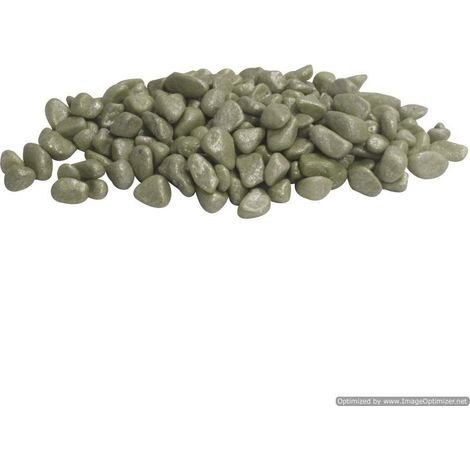 Set 6 pezzi Fluo Gravel Verde 350g: Set 6 pezzi Fluo Gravel 350 g  per acquari