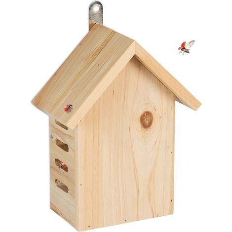 Casetta per coccinelle in legno