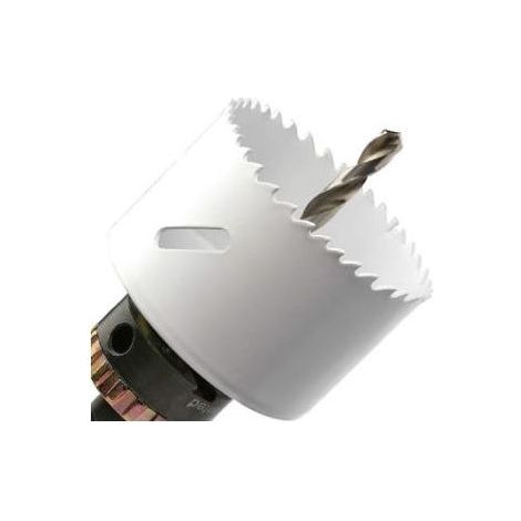 Scie cloche HSS Bi-métal 8% cobalt - 650 Ø 25 Long. Utile 36 Long. Totale 51 (1/2)