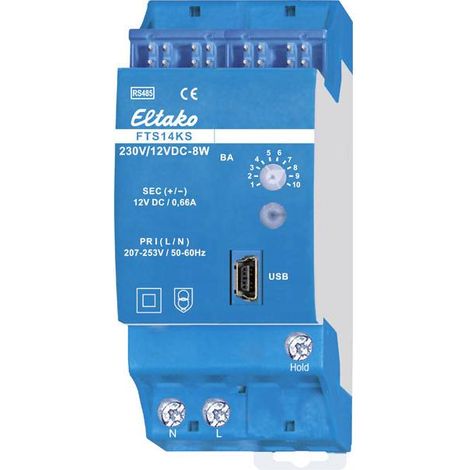FTS14KS Eltako Modulo interfaccia Guida DIN