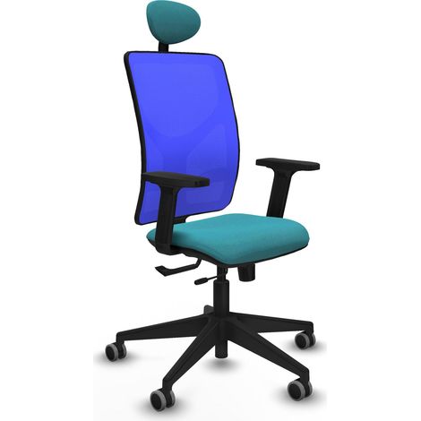 Chaise de bureau piqueras y crespo Motilla bleu mousse 50 mm (1/2)