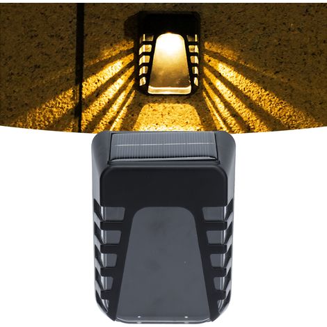 Lampe murale solaire SN0618, lampe solaire décorative étanche, lampe de clôture solaire, chauffage (1/5)