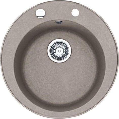 Franke Einbauspüle Pamira ROG 610-41 Fragranit+, Excenterventil Cashmere (1/3)
