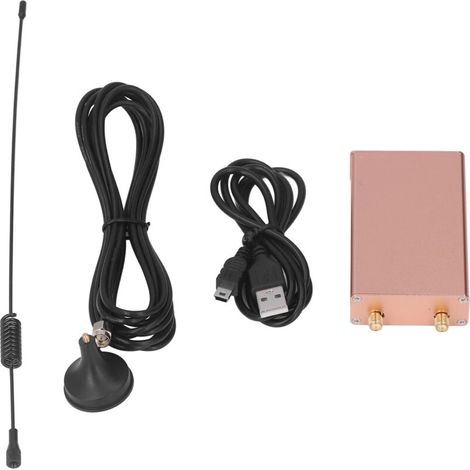 Récepteur Radio SDR RTL Large Bande 100KHz‑1.7GHz pour Écoute Aéronautique et Radio Amateur