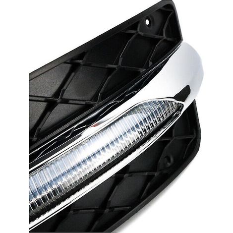 Feu antibrouillard LED/feux de jour (DRL) pour Mercedes Classe C W204 C300 C280 Sport 2013-2014 (côté gauche) (1/5)