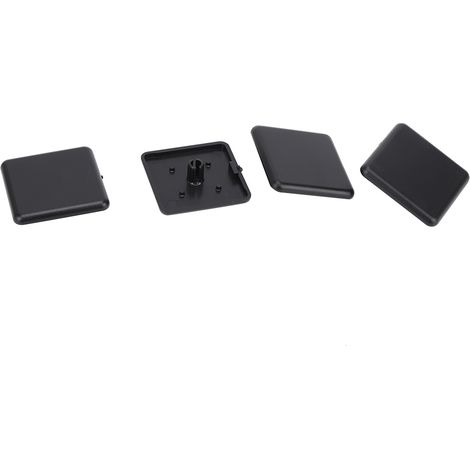 50 embouts de fixation en plastique noir pour profilés aluminium standard UE 2020/3030/4040 (norme UE 4040) (1/5)