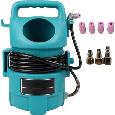 Sabbiatrice ad Aria compressa con Serbatoio da 22Kg con 4 Ugelli intercambiabili (1/5)