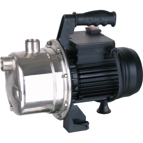 Pompe d’arrosage manuelle Spid’O Pro JETINOX 1200 - 1200 W - Débit 4,5 m³/h - Pression 5 bars - Idéale pour terrains 1000 à 1500 m² (1/3)