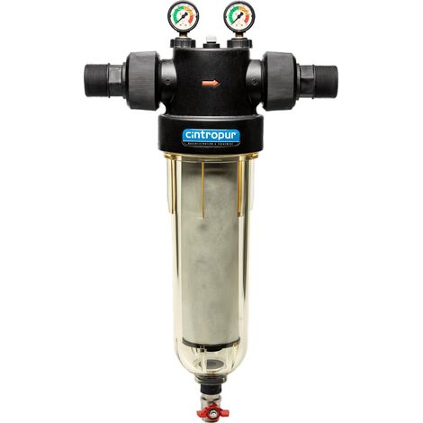 Cintropur – Filtre à tamis pour filtration eau – Débit 18m³/h – Finesse de filtration 25µm – Installation sur canalisations rigides - Nw500 (1/7)
