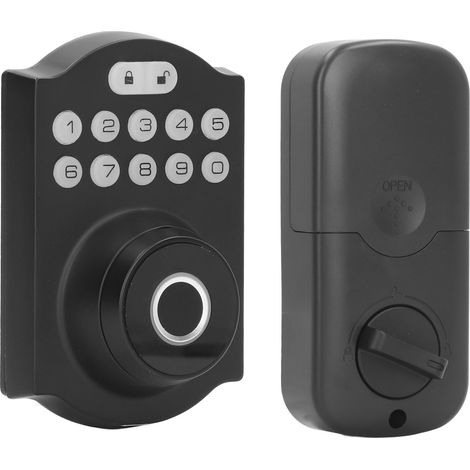 Intelligentes Fingerabdruck-Türschloss, elektronisches Schlüsselschloss, Tastaturschloss für mehr Sicherheit zu Hause (1/5)