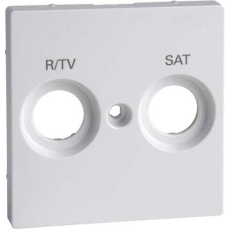 Couvercle de prise radio R-TV/SAT blanc MTN299825 Serie Elegance Schneider