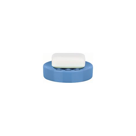Porte savon Céramique TUBE Bleu Ciel Spirella