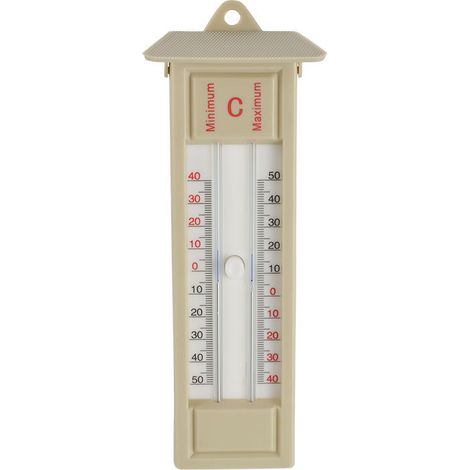 Jardin serre Thermomètre extérieur Plantation Max-min Thermomètre numérique pour l'usine d'intérieur extérieur en milieu de travail, thermomètre extérieur-DELKEVIC (1/5)