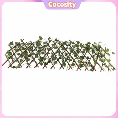 Clôture de simulation - COCOSITY - Modèle Patio - Feuilles artificielles réalistes - Anti-UV - Lavable (1/5)