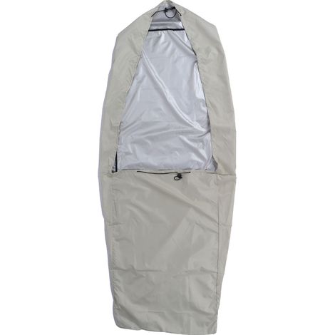 Housse de tondeuse à gazon imperméable et anti-poussière, protection pour désherbeuse avec sac de rangement kaki (1/5)
