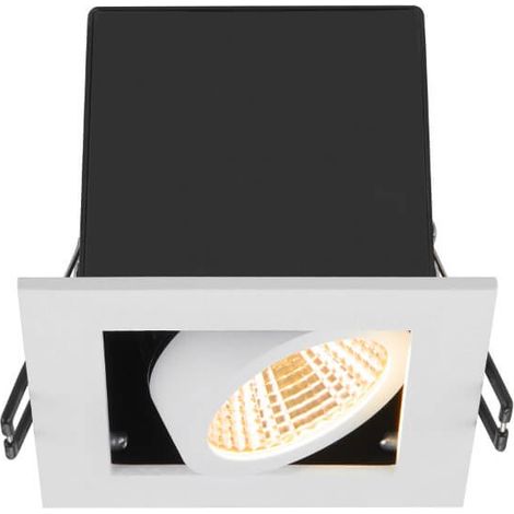 Spot LED encastrable carré Kadux Single 1x LED - blanc - 3000K - 1007552