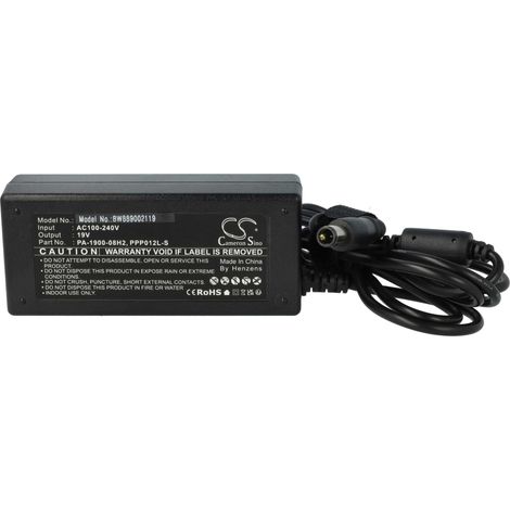 vhbw Netzteil Ersatz für HP Compaq ST-C-090-19500474CT, PPP014L-S/A, PPP014L-SA, PPP012L-S, PPP014H-S für Notebook - 140 cm, 90 W ohne Netzkabel (1/5)
