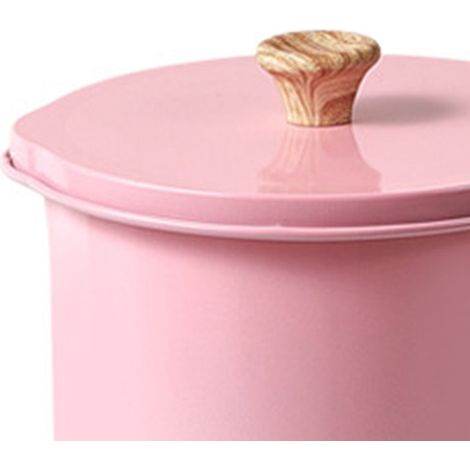 Filtre à huile 1,4 L, aspect bois, facile à utiliser, antirouille, pour la maison et la cantine, rose (1/5)