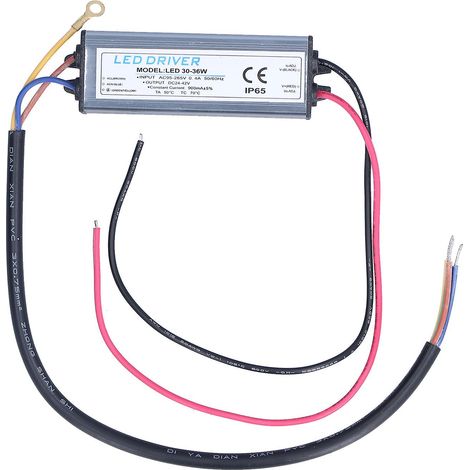 Alimentation LED 900 mA, étanche, compacte, avec transformateur et adaptateur. (1/4)