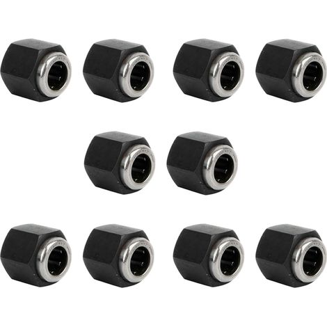 10 PièCes R025 12Mm Roulement à Sens Écrou Hexagonal pour 94188 94122 1/8 1/10 ModèLe de Voiture TélécommandéE Truck VX 28 21 18 16 Nitro Engine (1/5)