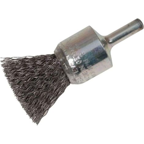 End Brush with Shank 23/22 x 25mm 0.30 Steel Wire