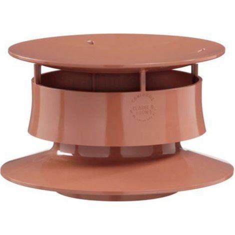 Extracteur Statique Terracotta ⌀100mm - Nicoll