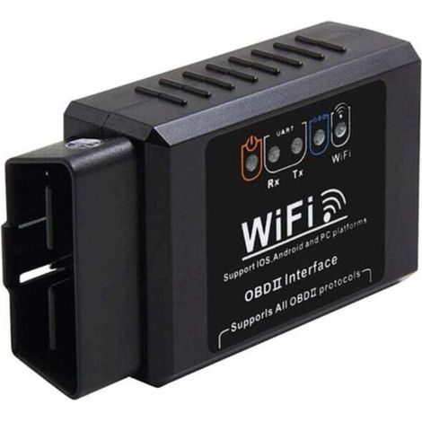WiFi Car OBD2 Scanner, MoreChioce Car Accessories OBDII Diagnostic Tools Smart Code Reader Compatible with iOS, Android, Windows Connection via ELM327WIFI Code Database MUMU (1/4)