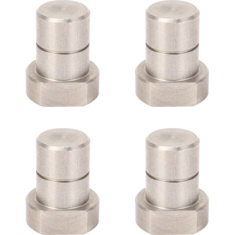 4 pièces taquets d'établi en acier inoxydable 20 mm, blocs auxiliaires de butée et repérage pour menuiserie (1/5)