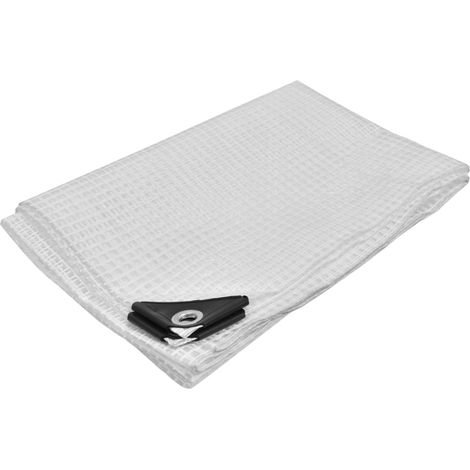 Plane, Schutzfolie 2x3m, transparente Abdeckfolie, 120 g/m²